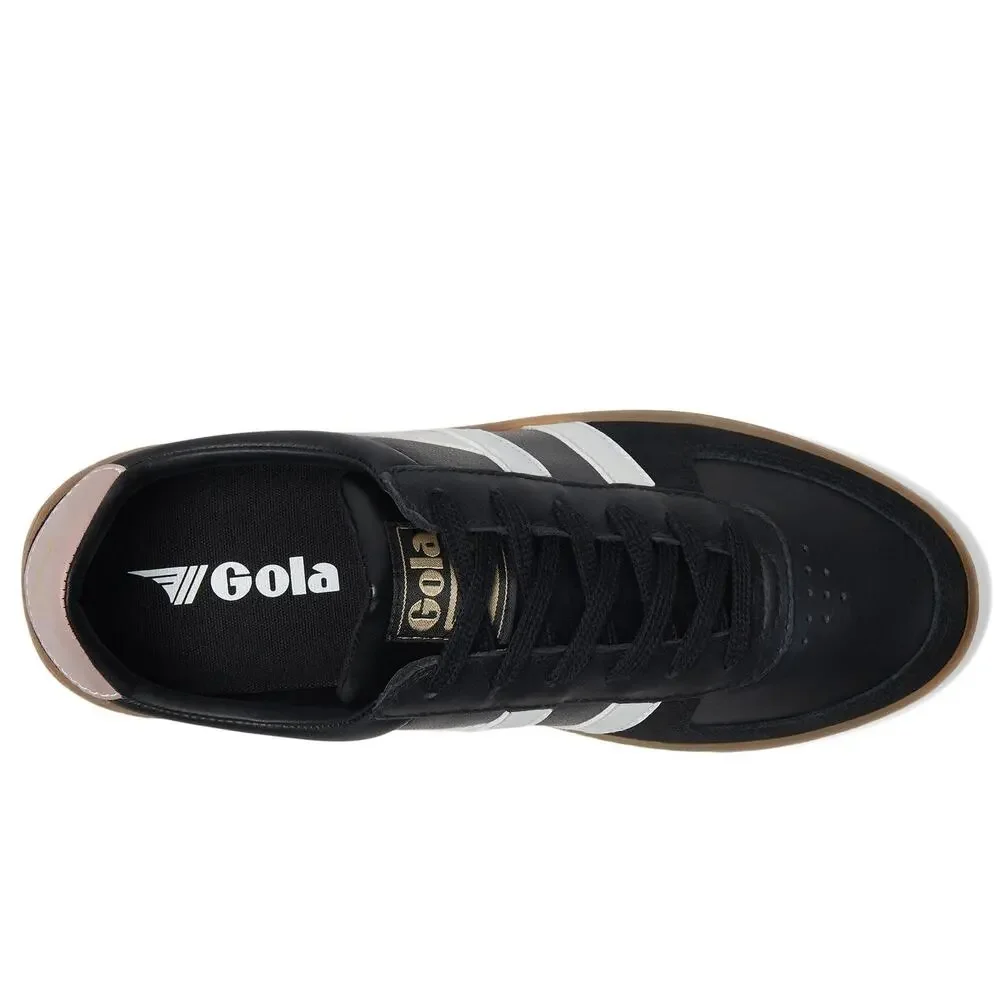 GOLA WOMEN'S GRANDSLAM ELITE BLACK/WHITE/CHALK PINK/GUM 9 MEDIUM
